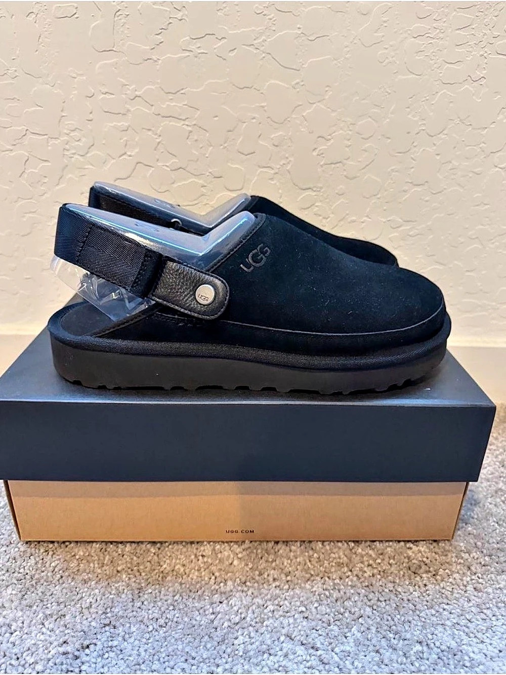 UGG Goldenstar Clog Black Clogs US 12 Like New